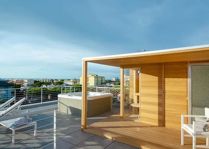 Apartament Aurea Attico Con Jacuzzi E Vista Mare Lignano Lignano Sabbiadoro